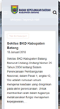 Mobile Screenshot of bkd.batangkab.go.id