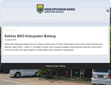 Tablet Screenshot of bkd.batangkab.go.id